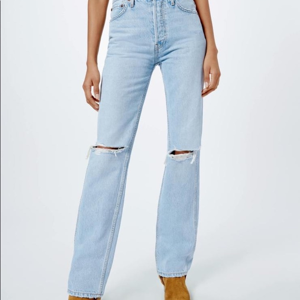 Redone High Rise Loose jeans